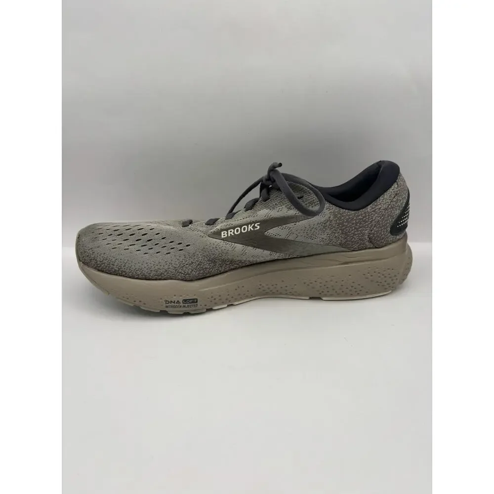 Brooks Ghost 16 Gray Sneakers Men Size 12